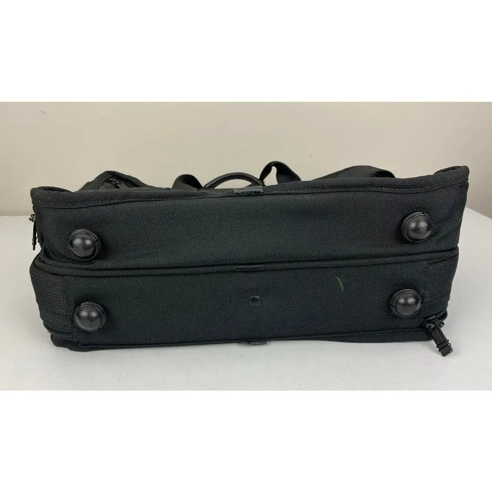VTG Tumi Alpha Ballistic USA carry-on travel messenger upright laptop bag